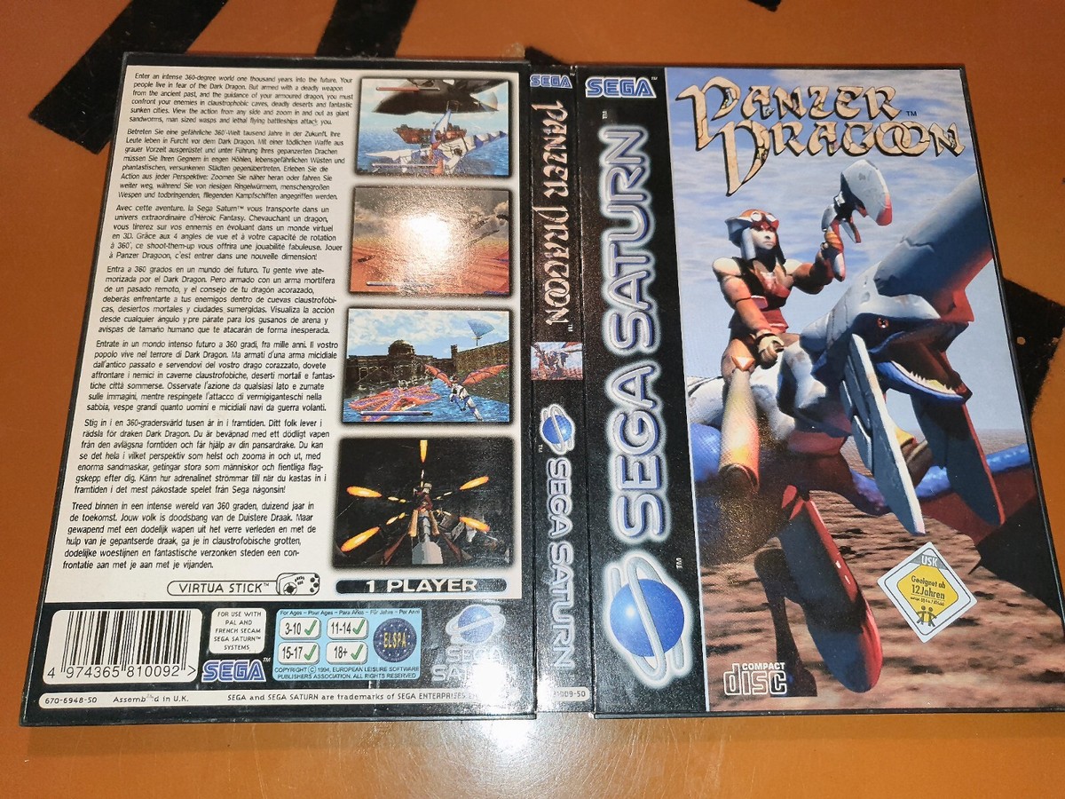 Panzer Dragoon 1 - SEGA SATURN Spiel - TOP ## | eBay