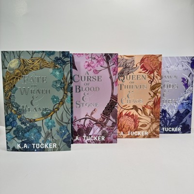 Fairyloot Exclusive Fate & Flame Series by K.A. Tucker *All 4 Hand