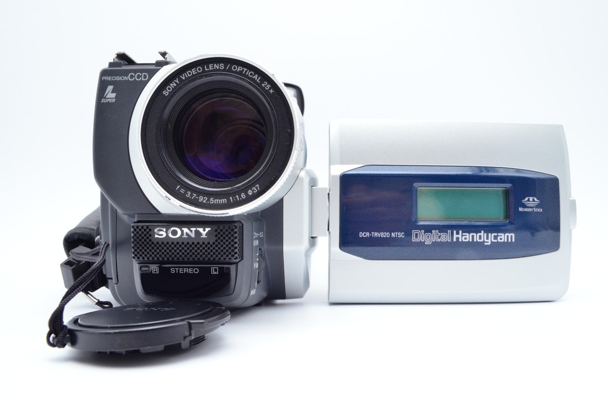 Buy Sony Handycam DCR-TRV820 Digital-8 Camcorder online | eBay