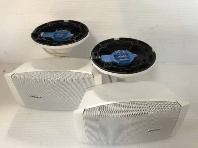Bose FreeSpace DS 16S Loudspeaker Pair Confirmed Operation White