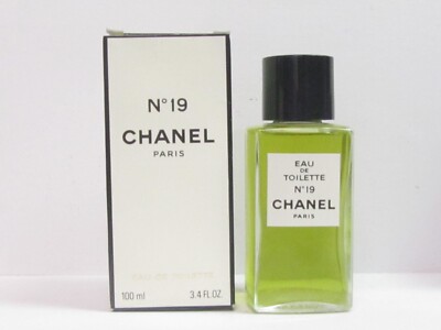 Chanel No 19 For Women 3.4 oz Eau de Toilette Pour Splash Vintage