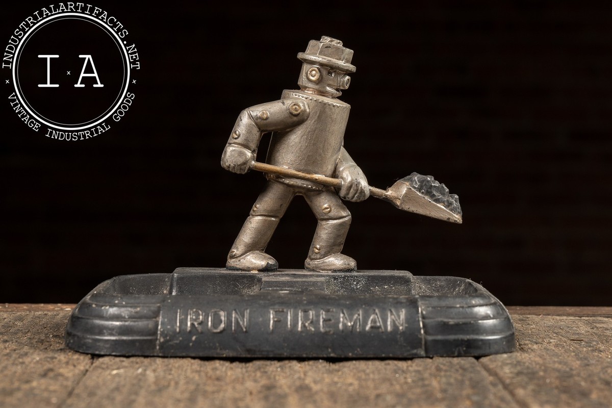 Vintage Promotional Iron Fireman Ashtray | eBay