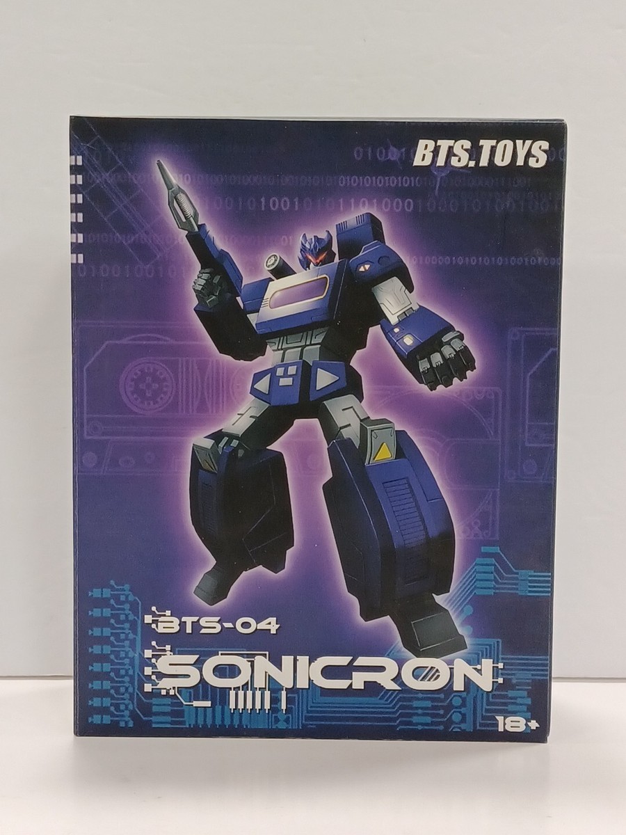 3rd Party Transformers BTS Toys BTS-04 SONICRON Soundwave Tape