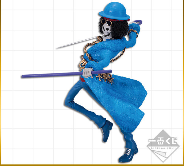 Brook Figure Japan Authentic Ichiban Kuji One Piece 20th