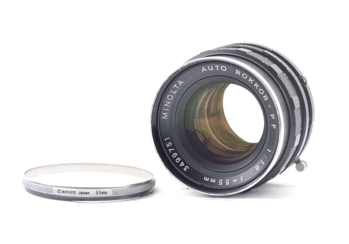Minolta Rokkor PF Minolta MD 55mm Focal Camera Lenses for sale | eBay