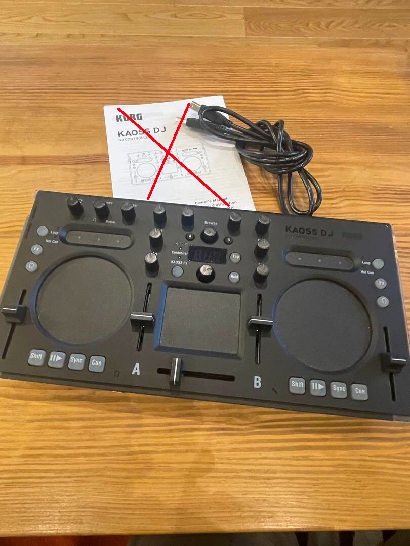 KORG Kaoss DJ DJ Controller Serato DJ LITE / DJ INTRO Kaoss Pad