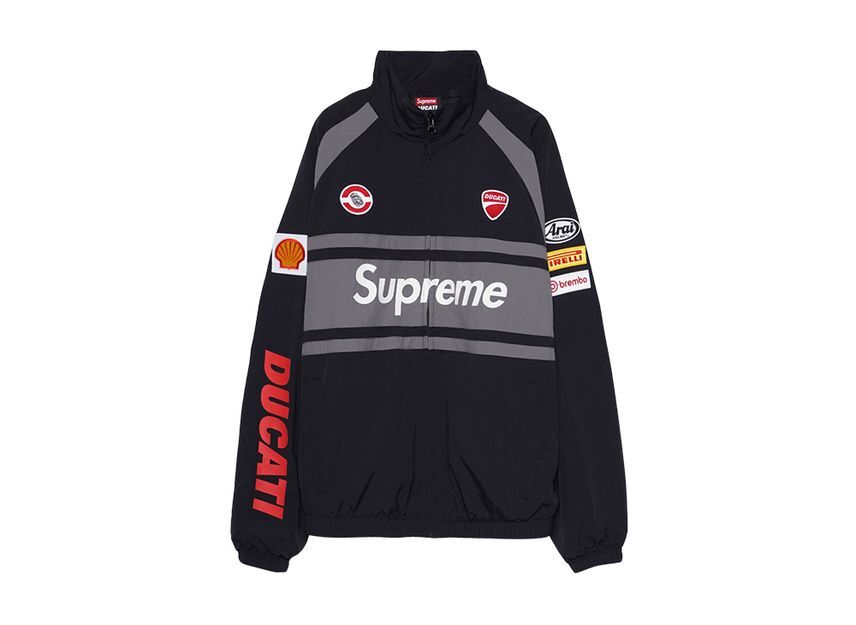 Supreme Ducati Track Jacket Black | eBay