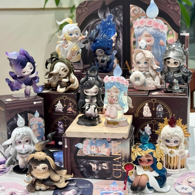 POP MART CHAKA Candle Whisper Series Figure Blind Box New Gift