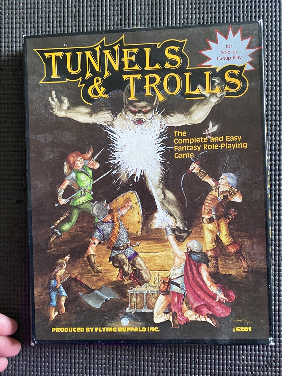 Tunnels & Trolls 5th Ed Box Set #6201 Flying Buffalo Role Playing