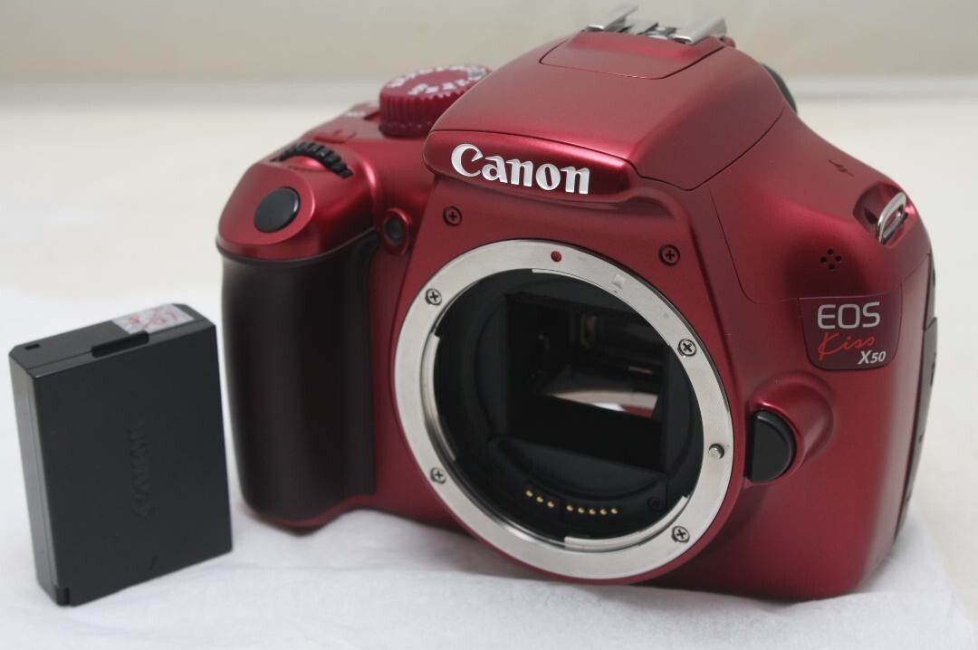Canon EOS Kiss X50 Body Red Canon EOS Kiss X50 Body Red | eBay