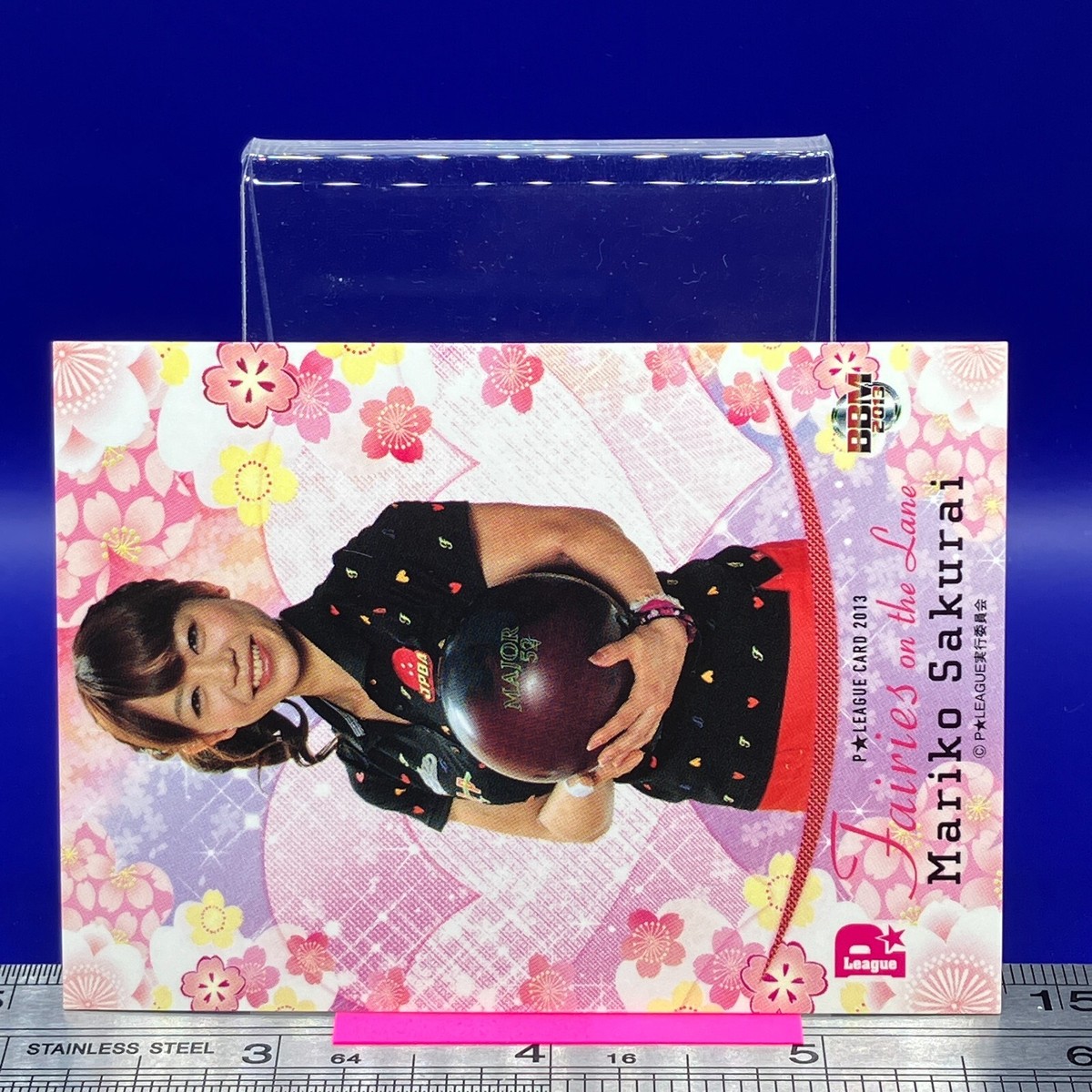 Mariko Sakurai Women's Pro Bowling Card BBM 2013 P-League TCG
