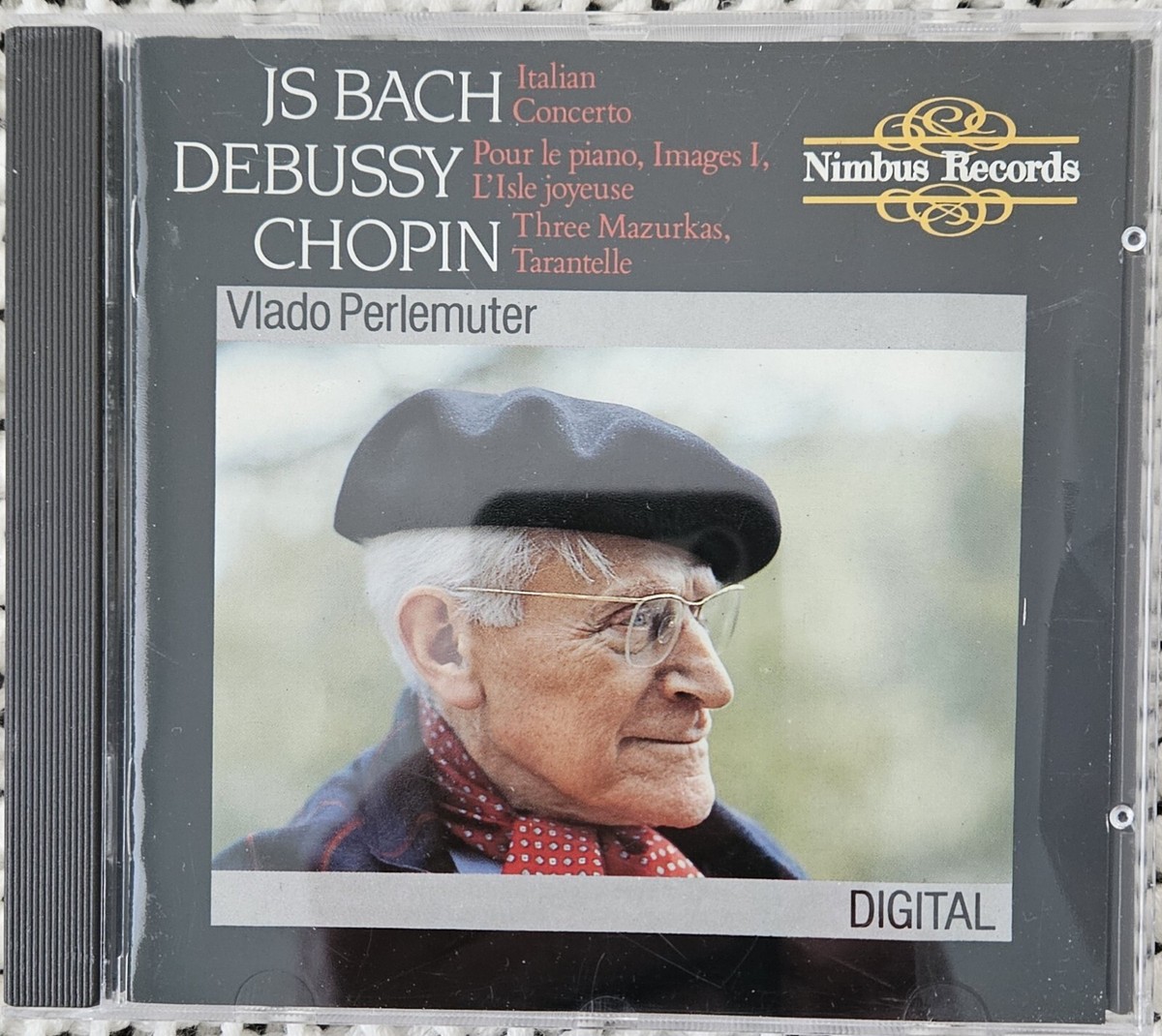 Vlado Perlemuter - Bach, Debussy, Chopin (1987, Nimbus NI 5080) | eBay
