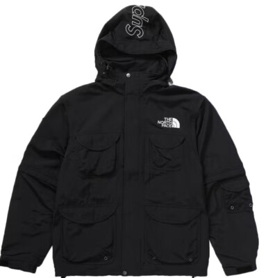 Supreme X The North Face Trekking Convertible Jacket Vest Black