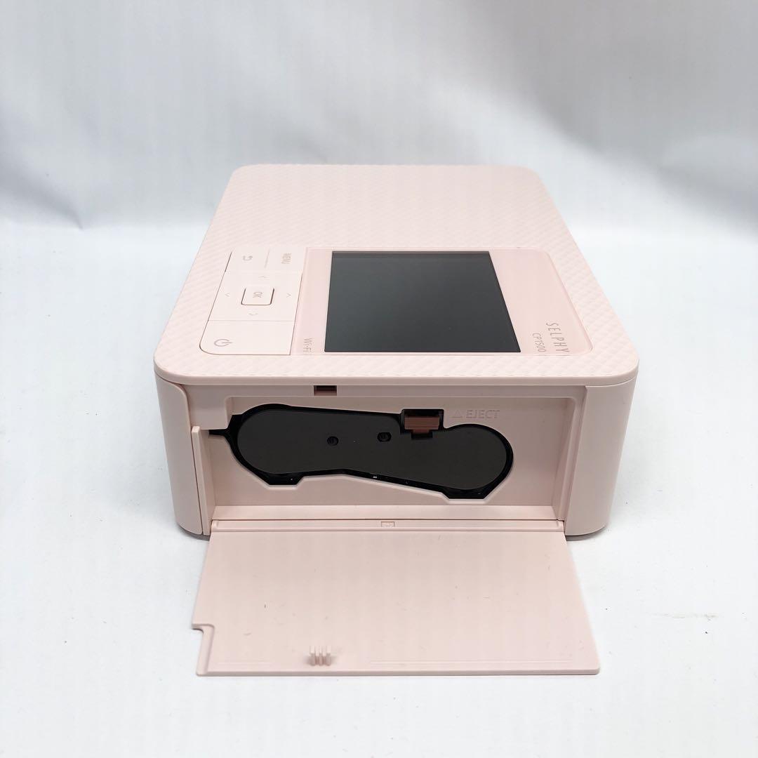 Canon SELPHY CP1500 Mini Photo Printer Pink CP1500 Cute Compact