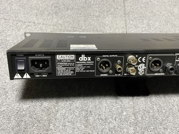 DBX 386 Dual Vacuum Tube Mic Preamp with digital out Confirmed