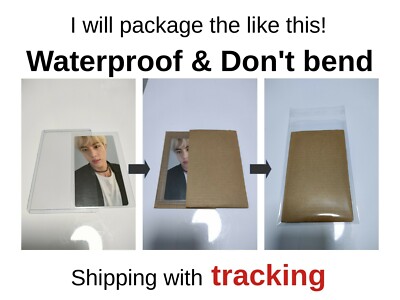 BTS Memories of 2018 DVD Official Photo Card RM J-HOPE JIN SUGA