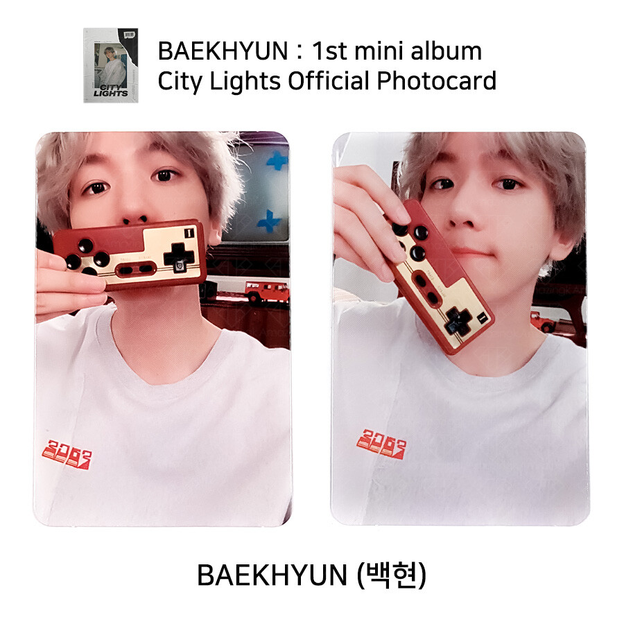 exo ベッキョン City Lights Delight ホログラム トレカ BAEKHYUN from