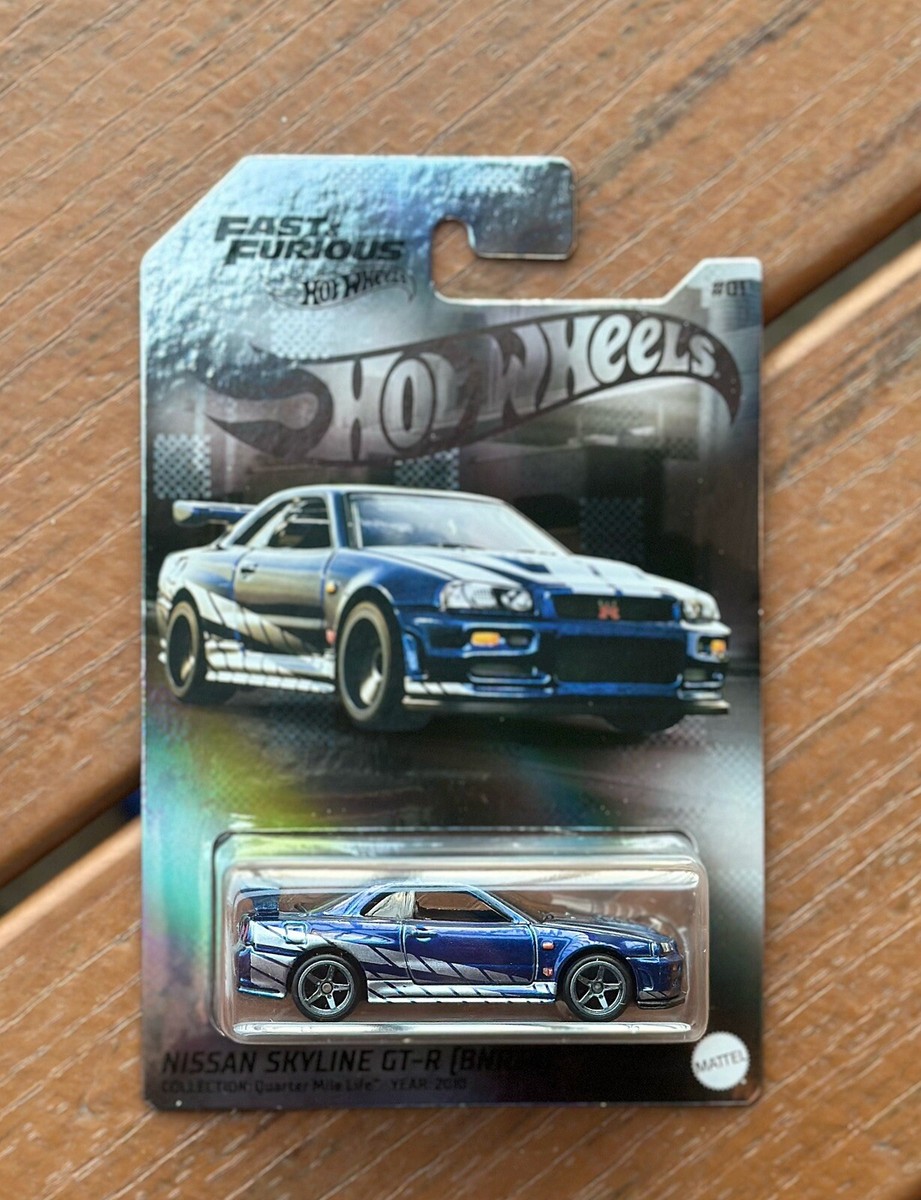 2024 Hot Wheels NFTGarage Fast & Furious Nissan Skyline GT-R (R34