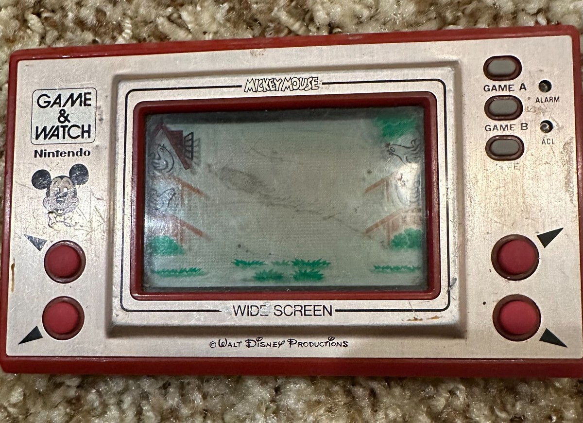 NINTENDO GAME AND & WATCH Mickey Mouse 1981 JAPAN | eBay