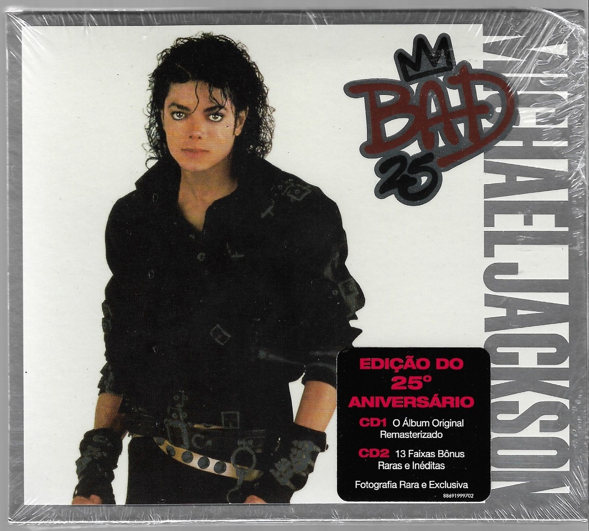 2 CD MICHAEL JACKSON - BAD 25 [BRAZILIAN LIMITED RELEASE WITH