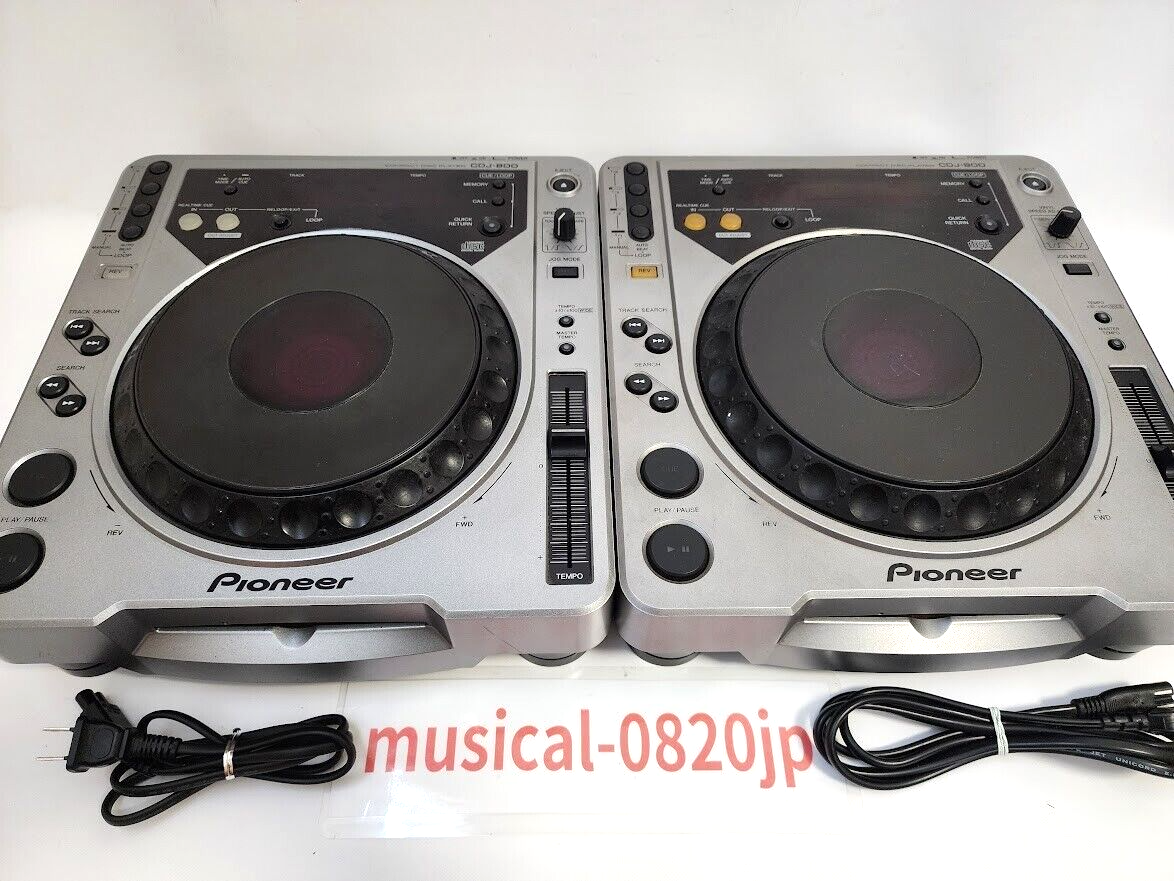 Pioneer DJ CDJ-800 silver pair Digital Media Player 2set | eBay