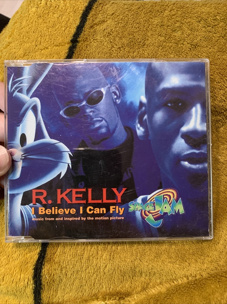 R.KELLY I Believe I can Fly Space Jam Michael Jordan Music CD With