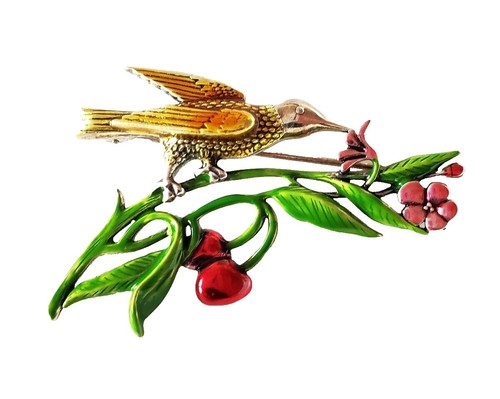 Cadoro Vintage Brooch 1970s Costume Jewelry Neiman Saks Museum