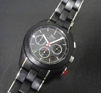 Dior Chiffre Rouge Chronograph CD084841 Automatic Black Dial