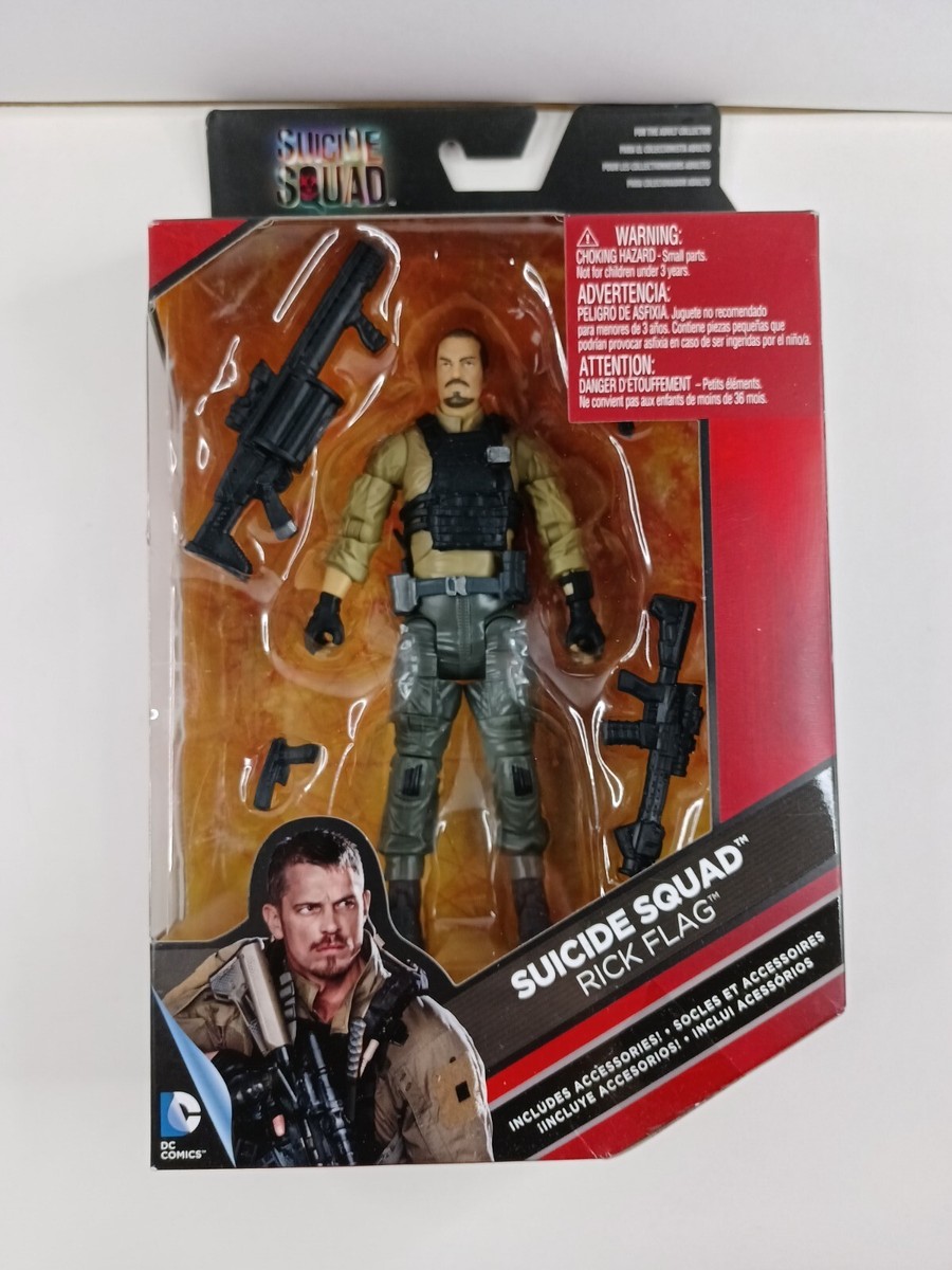 Suicide Squad Rick Flag DC Comics Multiverse 6 inch Figure New