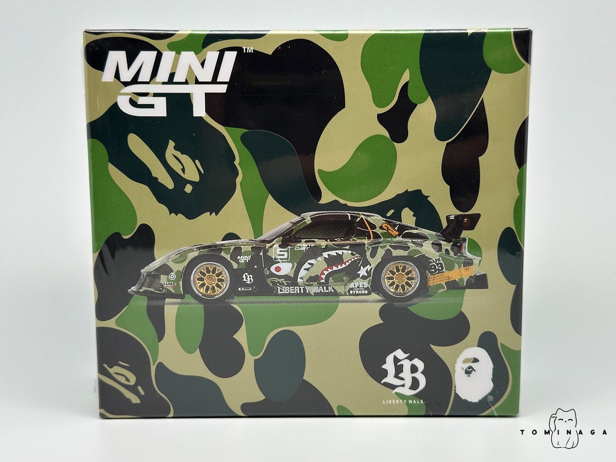 MINI GT BAPE #830 Mazda RX-7 LB-Super Silhouette LBWK A BATHING