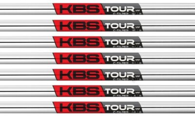 KBS Tour C-Taper 120 4-PW Stiff Flex Iron Shafts .355 Taper