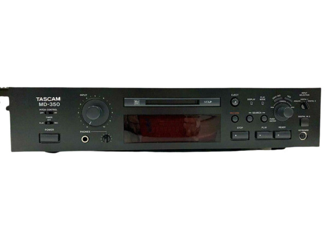 Tascam MD-350 MiniDisc Player & Recorder for sale online | eBay