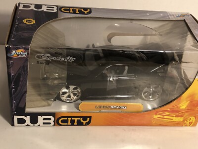 JADA DUB CITY LEXUS SC430 BLACK 1:24 DIECAST MODEL CAR #83 | eBay