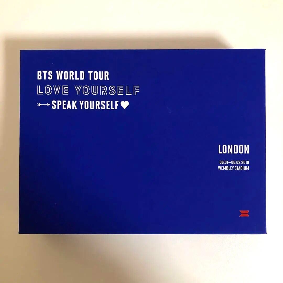 BTS World Tour LOVE YOURSELF SPEAK YOURSELF LONDON Live DVD Poster