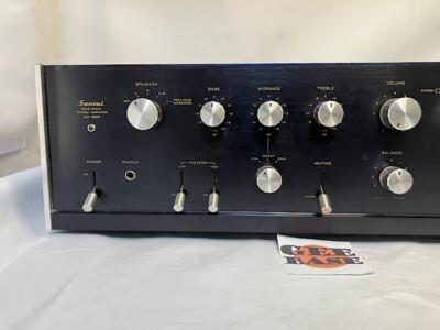 SANSUI AU-888 Integrated Amplifier Transistor Stereo Tested