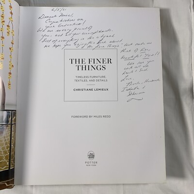 The Finer Things: Timeless Furniture, Textiles, & Details By