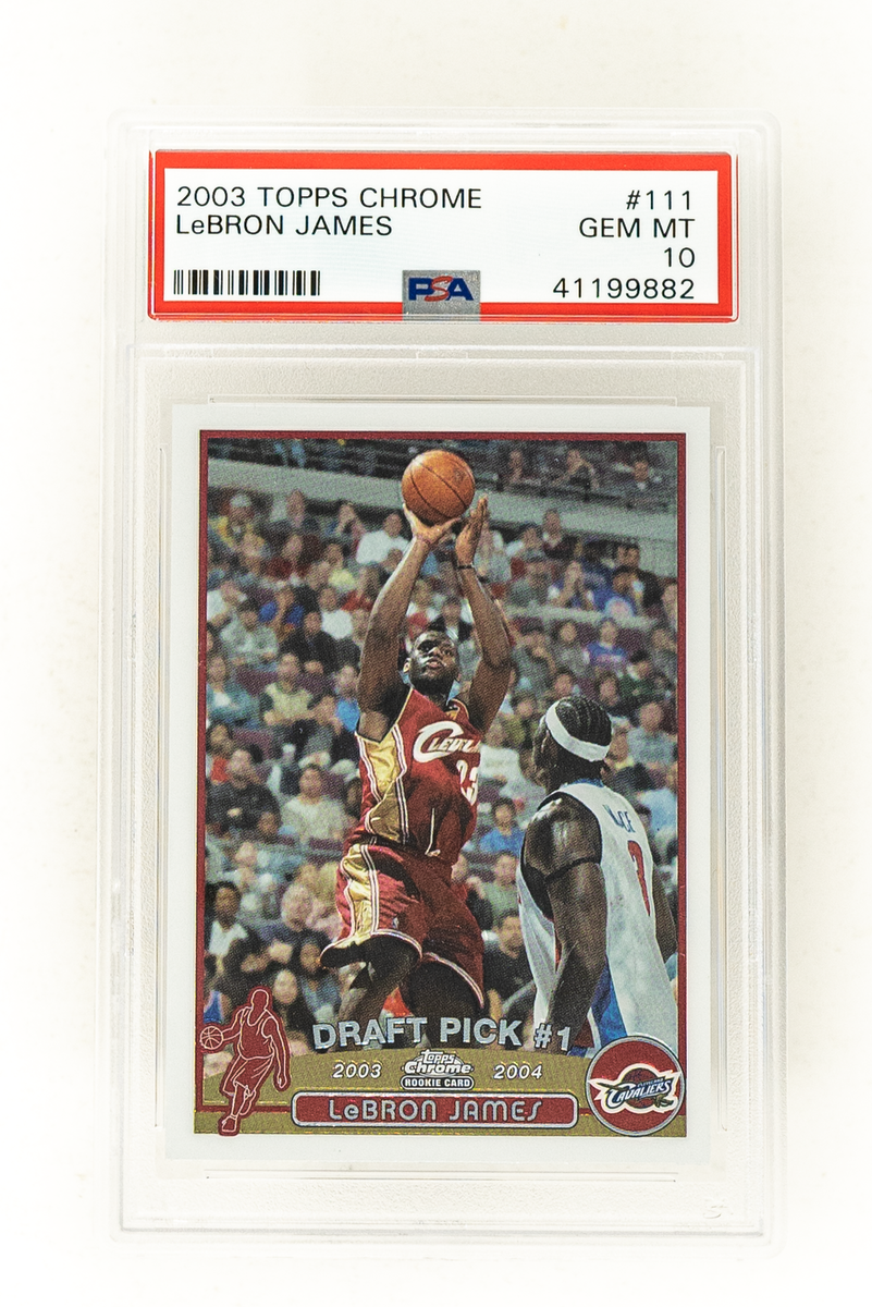 LeBron James 2003 - Topps Chrome [Cavaliers ROOKIE CARD RC #111