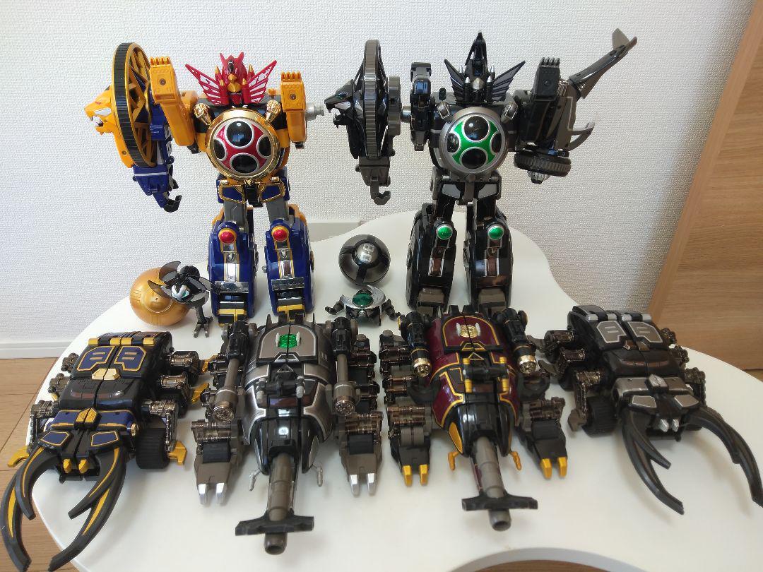 Power Rangers Ninja Storm Hurricaneger DX Megazord Chogokin black