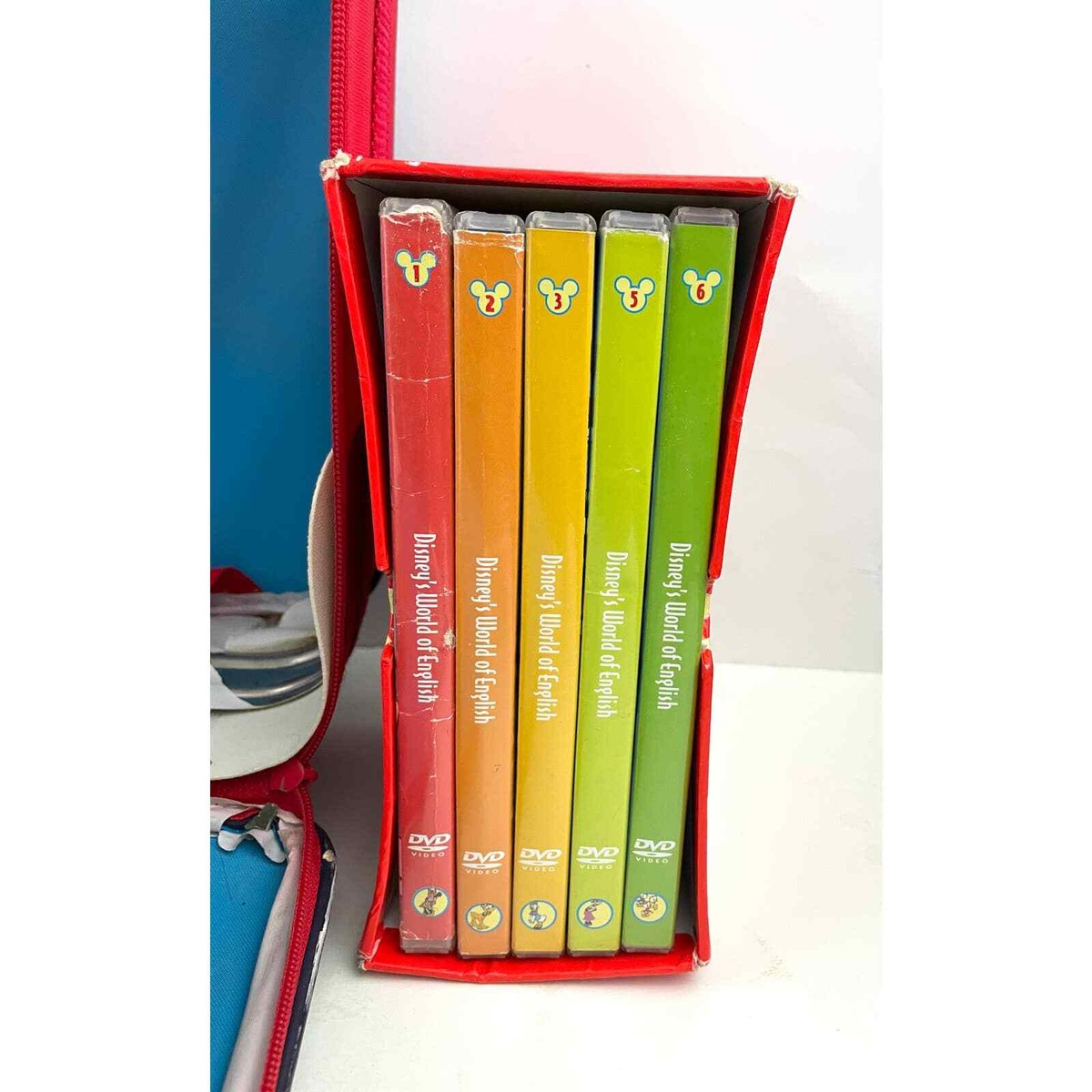 Disney World Of English Learning English System 2005 Cds DVDS