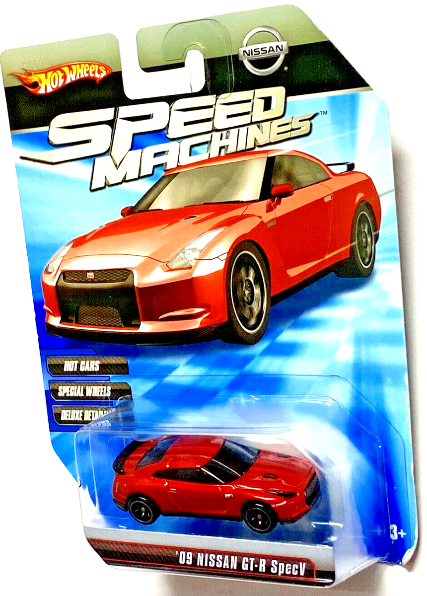 Hot Wheels 2009 Speed Machines '09 Nissan GT-R SpecV 1/64 ORANGE