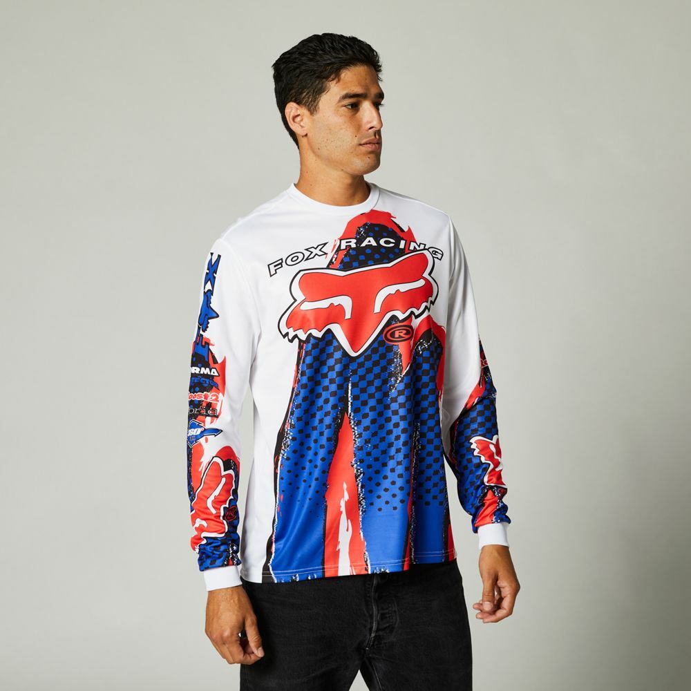 FOX Mens Adult BRUSHED LS LE Jersey Off-Road/MX/ATV/Motocross/Dirt