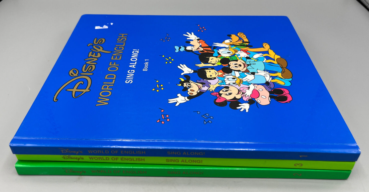 キッズ・ファミリー Disney's World of English Sing Along 1-4