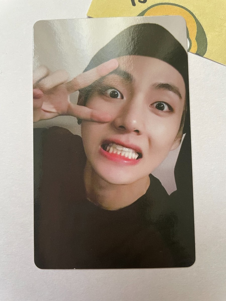 BTS V Taehyung Love Yourself World Tour Europe Official Photo Card