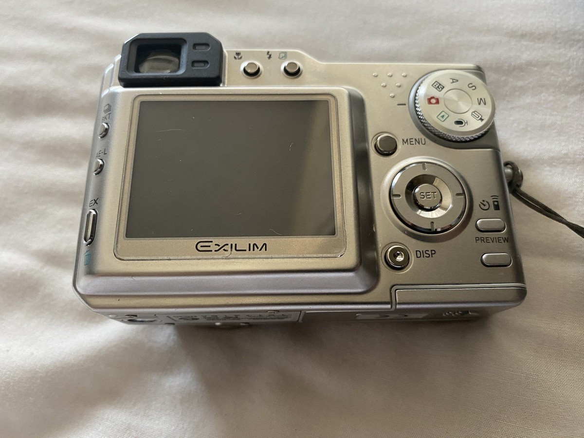 Casio EXILIM Pro EX-P600 6.0MP Digital Camera - Silver for sale