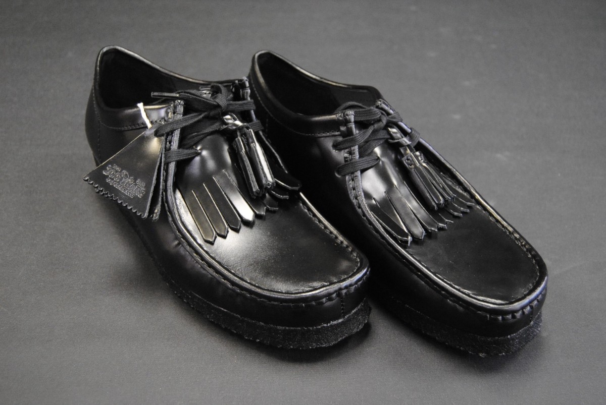 26183780] NEW MENS CLARKS WALLABEE SOMERSET NIGHTS PACK BLACK HI