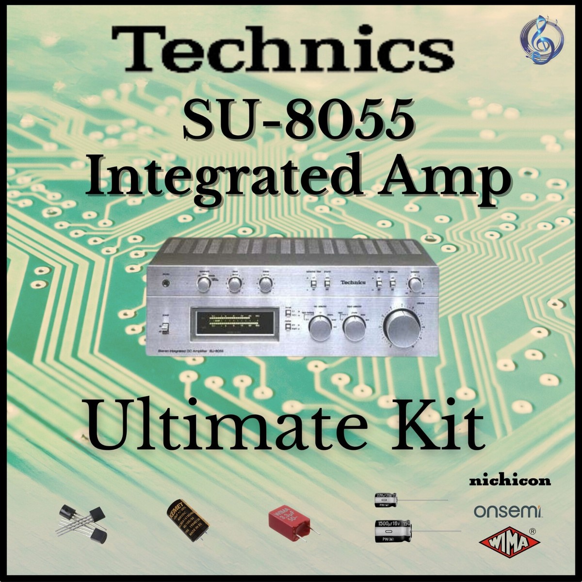 Technics SU-8055 Integrated Ultimate Upgrade Kit Genuine Parts