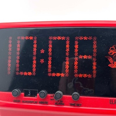 Tamura Electric LUMITIME Digital Clock Vintage Space Age Japan