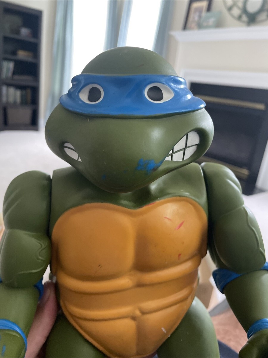 Vintage 1989 Teenage Mutant Ninja Turtles Leonardo Large 13