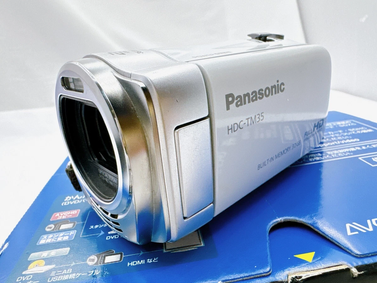 Panasonic パナソニック HDC-TM35 ビデオカメラ 電池2個付き Amazon.co