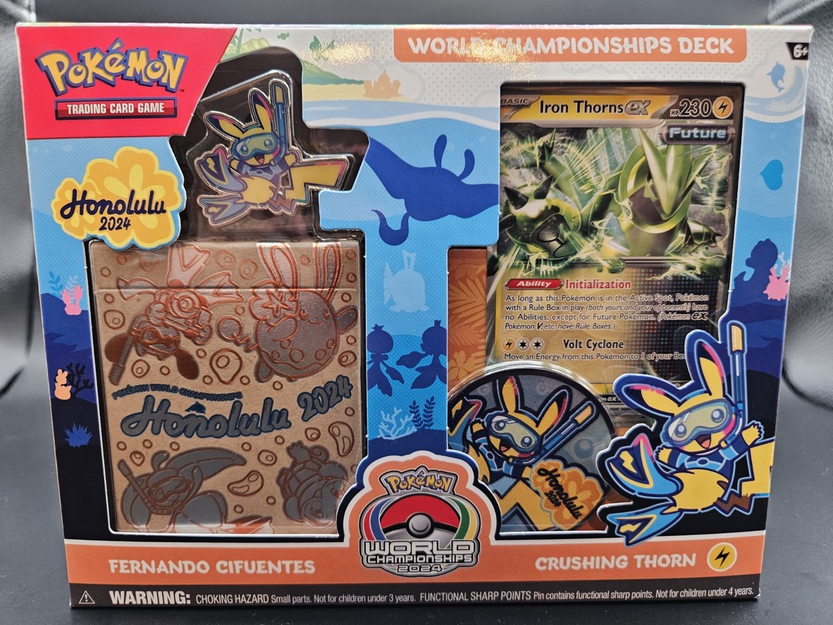 Pokémon 2024 Honolulu World Championship Deck Crushing Thorns